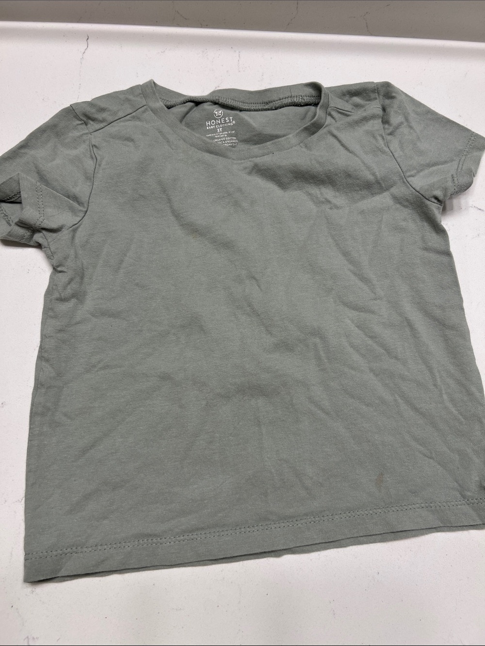 The Honest Company Short Sleeve Tee in Sage Green